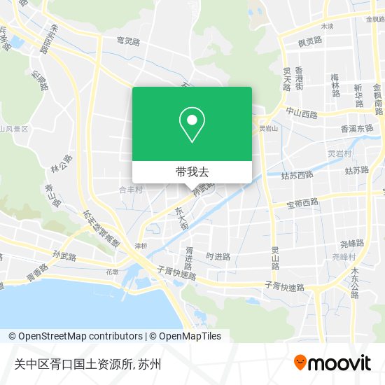 关中区胥口国土资源所地图
