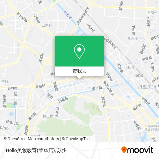 Hello美妆教育(荣华店)地图