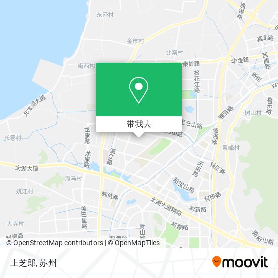 上芝郎地图