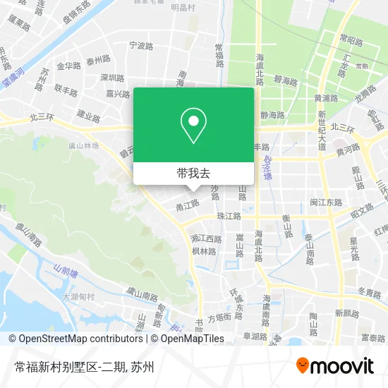 常福新村别墅区-二期地图