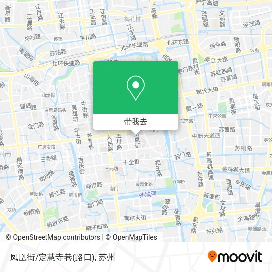 凤凰街/定慧寺巷(路口)地图