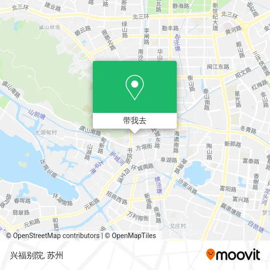 兴福别院地图