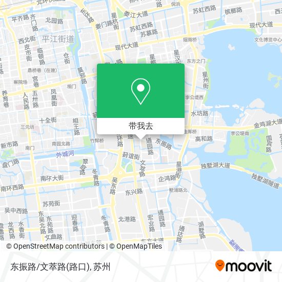 东振路/文萃路(路口)地图