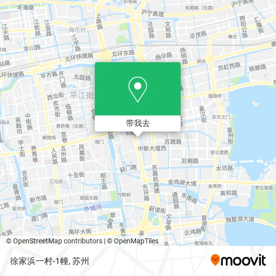 徐家浜一村-1幢地图