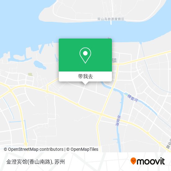 金澄宾馆(香山南路)地图