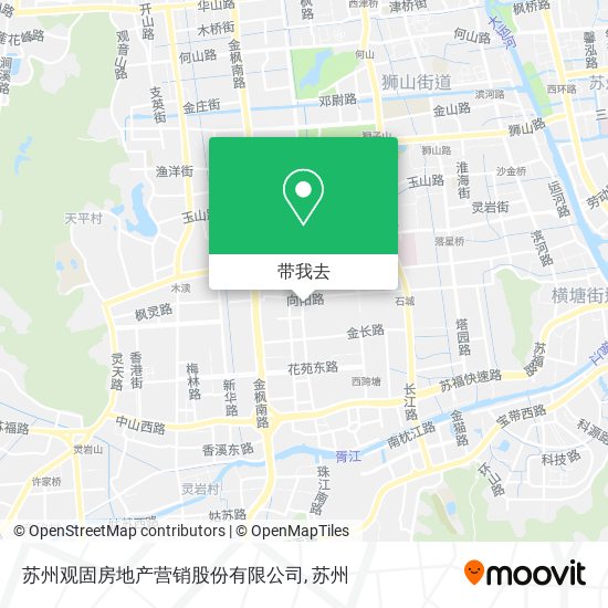 苏州观固房地产营销股份有限公司地图