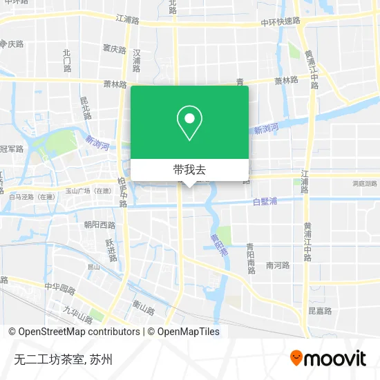 无二工坊茶室地图