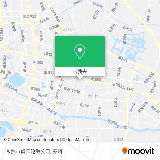 常熟市虞滨轮胎公司地图