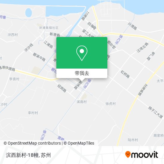 滨西新村-18幢地图