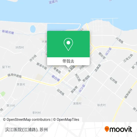 滨江医院(江浦路)地图