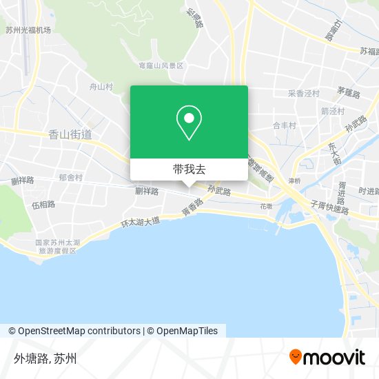外塘路地图