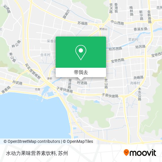水动力果味营养素饮料地图