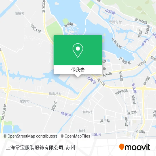 上海常宝服装服饰有限公司地图