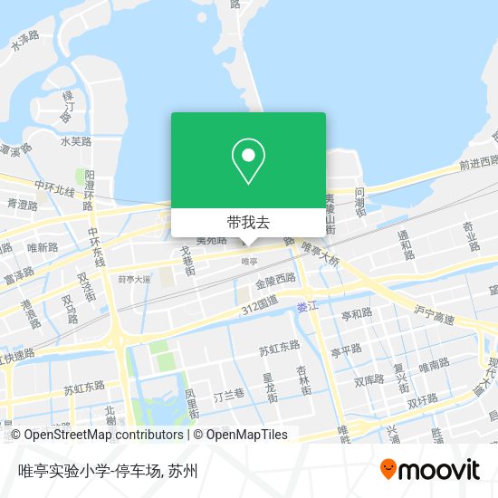 唯亭实验小学-停车场地图