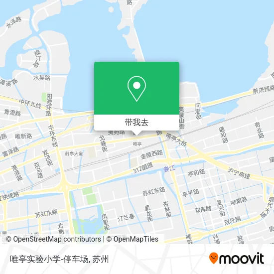 唯亭实验小学-停车场地图