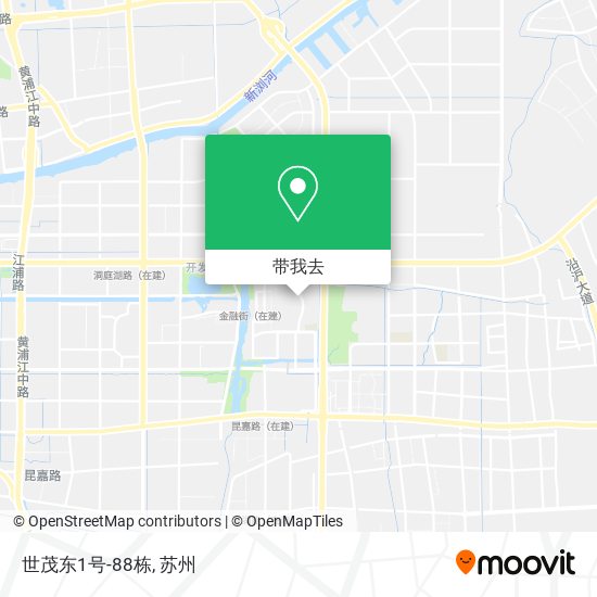 世茂东1号-88栋地图
