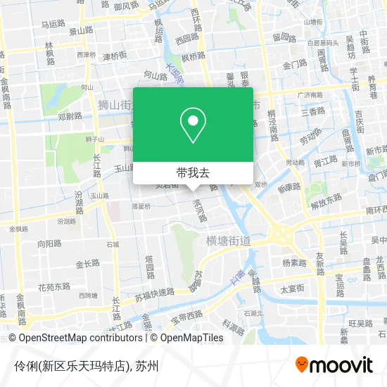伶俐(新区乐天玛特店)地图