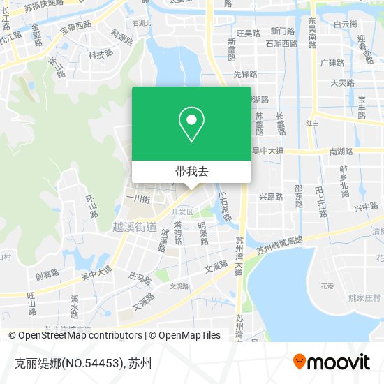 克丽缇娜(NO.54453)地图