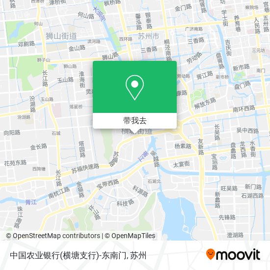 中国农业银行(横塘支行)-东南门地图