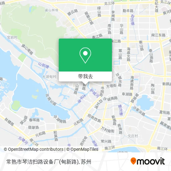 常熟市琴洁扫路设备厂(甸新路)地图