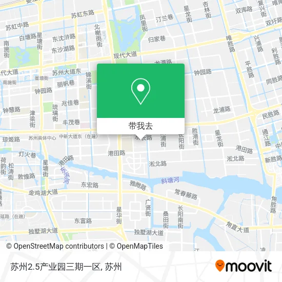 苏州2.5产业园三期一区地图