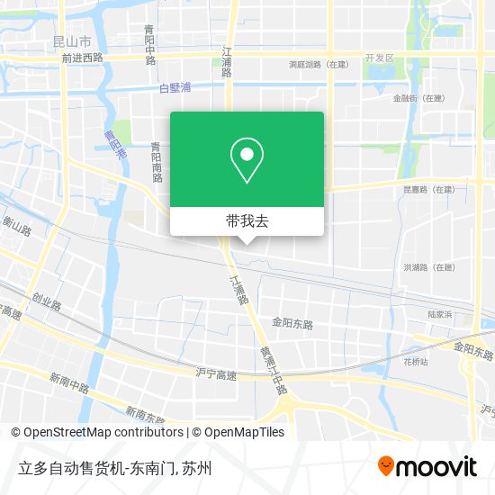 立多自动售货机-东南门地图