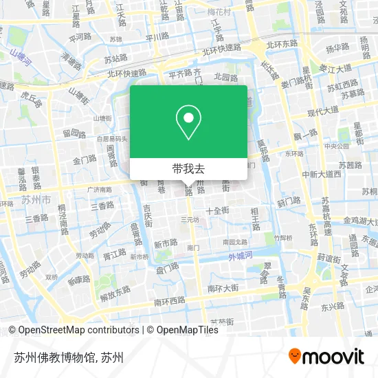 苏州佛教博物馆地图