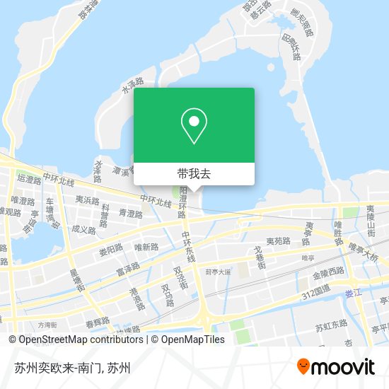 苏州奕欧来-南门地图