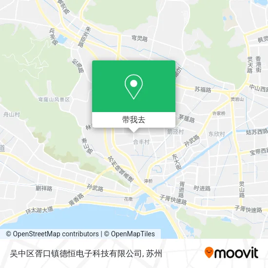 吴中区胥口镇德恒电子科技有限公司地图