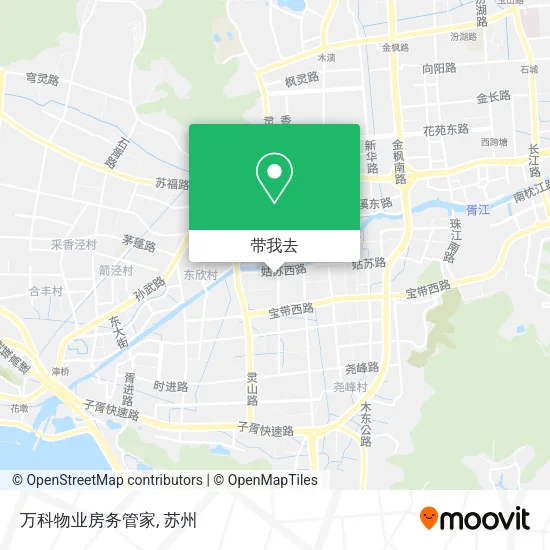 万科物业房务管家地图