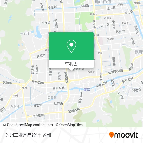 苏州工业产品设计地图