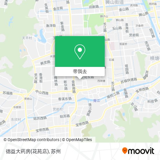 德益大药房(花苑店)地图