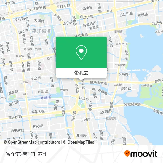 富华苑-南1门地图