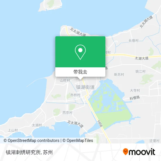 镇湖刺绣研究所地图