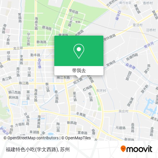 福建特色小吃(学文西路)地图