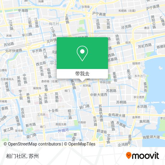 相门社区地图