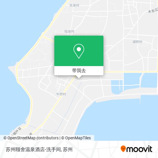 苏州颐舍温泉酒店-洗手间地图