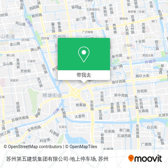 苏州第五建筑集团有限公司-地上停车场地图