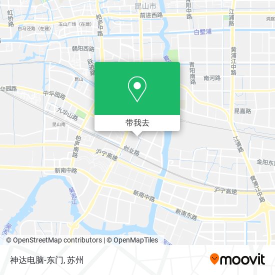 神达电脑-东门地图