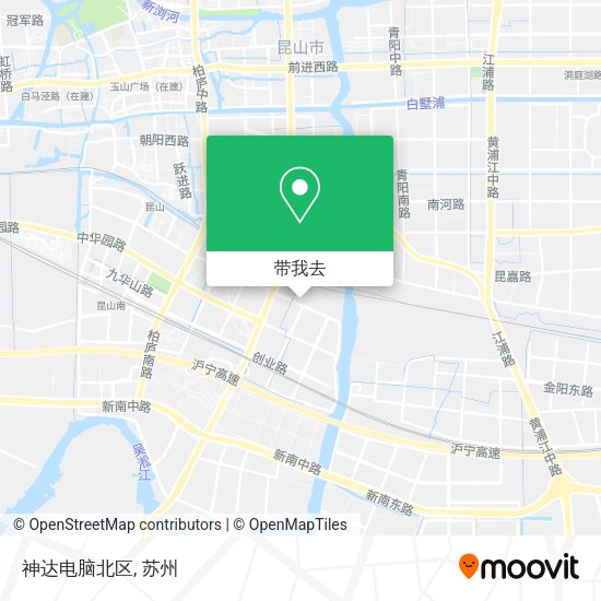 神达电脑北区地图