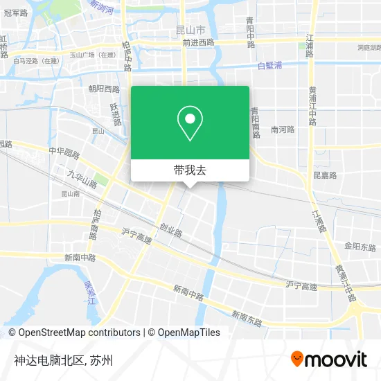 神达电脑北区地图