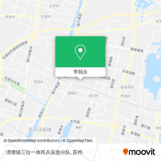 渭塘镇三位一体民兵应急分队地图