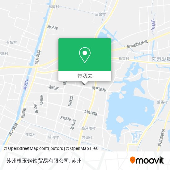 苏州根玉钢铁贸易有限公司地图