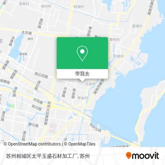 苏州相城区太平玉盛石材加工厂地图