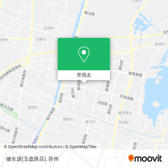 健生源(玉盘路店)地图