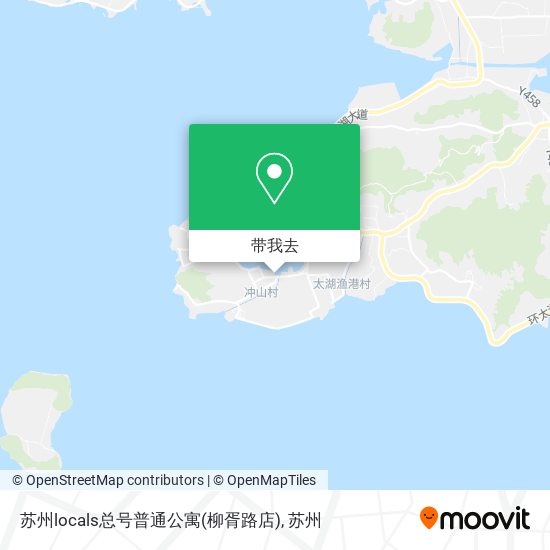 苏州locals总号普通公寓(柳胥路店)地图