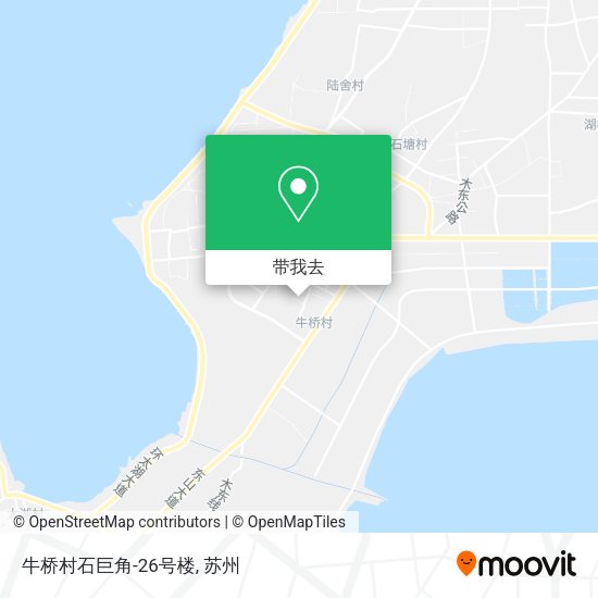 牛桥村石巨角-26号楼地图
