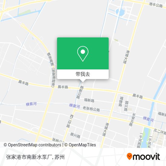 张家港市南新水泵厂地图