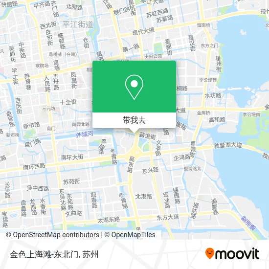 金色上海滩-东北门地图