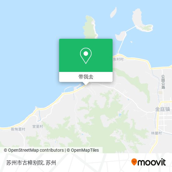 苏州市古樟别院地图